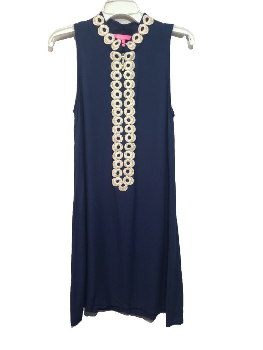 Lilly Pulitzer Jane Shift Dress True Navy Size 6